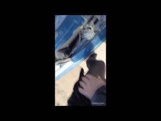 my wife seduced a man, inventing that the car would not start ... look with sound