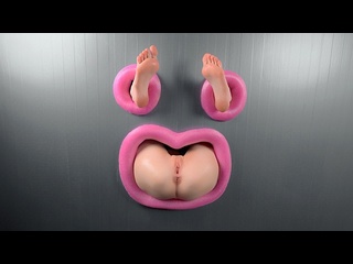 gloryhole fucks this ass through the wall until her legs tremble - pinkloving